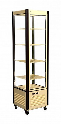 Шкаф холодильный D4 VM 400-1 (R400C) (1015-0102 (бежево-коричневый))