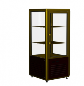 Шкаф холодильный D4 VM 120-1 (R120C) (0109-0102 (коричнево-золотой))